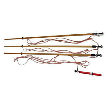 Заземление переносное ЗПЛ-110-3 (сеч. пр. - 50 кв. мм) 3-фазное для ВЛ 110кВ